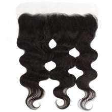 Load image into Gallery viewer, Brazilian Body Wave 13x4 Transparent Lace Human Hair Frontal