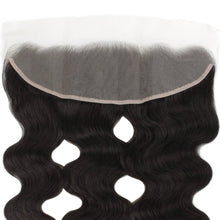 Load image into Gallery viewer, Brazilian Body Wave 13x4 Transparent Lace Human Hair Frontal