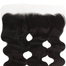 Load image into Gallery viewer, Brazilian Body Wave 13x4 Transparent Lace Human Hair Frontal
