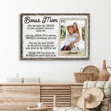 Load image into Gallery viewer, Bonus Mom Customized Sign