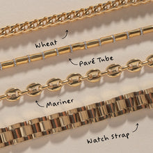 Load image into Gallery viewer, Adjustable Wheat Chain Bracelet
