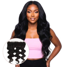 Load image into Gallery viewer, Brazilian Body Wave 13x4 Transparent Lace Human Hair Frontal