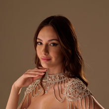 Load image into Gallery viewer, Bridal Shoulder Necklace- Shoulder Body Jewelry