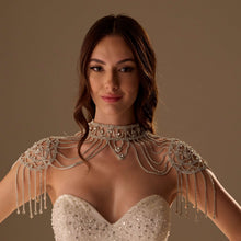 Load image into Gallery viewer, Bridal Shoulder Necklace- Shoulder Body Jewelry