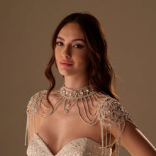 Load image into Gallery viewer, Bridal Shoulder Necklace- Shoulder Body Jewelry