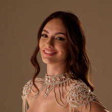 Load image into Gallery viewer, Bridal Shoulder Necklace- Shoulder Body Jewelry