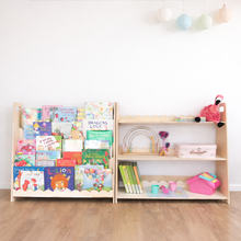 Load image into Gallery viewer, RAY+ROY- Scalloped Toy Shelf + Bookshelf