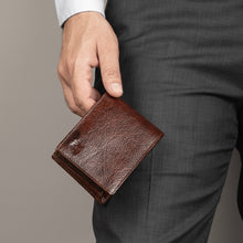 Load image into Gallery viewer, Brown Sleek-Fit Wallet