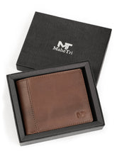 Load image into Gallery viewer, Wealth Ward Brown Bi-folded Wallet