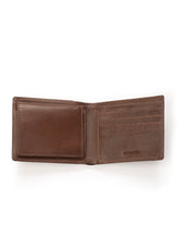 Load image into Gallery viewer, Wealth Ward Brown Bi-folded Wallet