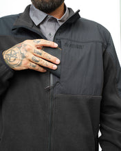 Load image into Gallery viewer, Bruin Fleece Zip Up - Black