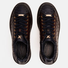Load image into Gallery viewer, The Adler Navy Blue &amp; Burgundy Snk Leather Men Sneaker Limited Edition