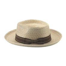 Load image into Gallery viewer, Bullhide Allright - Mexican Palm Straw Fedora Hat