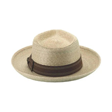 Load image into Gallery viewer, Bullhide Allright - Mexican Palm Straw Fedora Hat