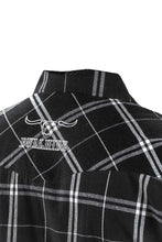 Load image into Gallery viewer, Bullhide Black Plaid - Mens Western Shirt
