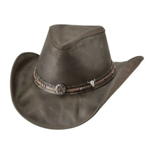 Load image into Gallery viewer, Bullhide Blazing A Trail - Leather Cowboy Hat