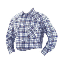 Load image into Gallery viewer, Bullhide Blue Plaid - Mens Western Shirt