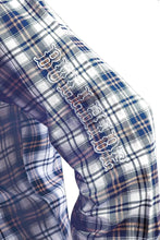 Load image into Gallery viewer, Bullhide Blue Plaid - Mens Western Shirt