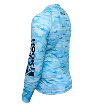 Load image into Gallery viewer, Youth Camo Billfish UV Fishing Shirt (8-20)