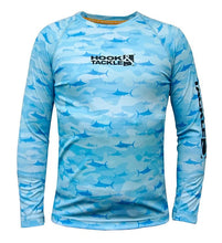 Load image into Gallery viewer, Youth Camo Billfish UV Fishing Shirt (8-20)