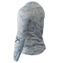 Load image into Gallery viewer, Youth Fish Fractal UV Fishing Shirt (8-20)