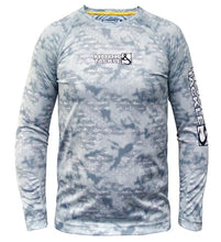 Load image into Gallery viewer, Youth Fish Fractal UV Fishing Shirt (8-20)