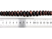 Load image into Gallery viewer, 8-18mm High Quality Natural Red Tiger Eye Graduated, Rondelle Smooth/Faceted Gemstone Beads, 15inch strand, SKU#U191/U201