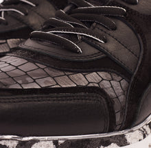 Load image into Gallery viewer, The Cakarta Black Leather Men Sneaker Final Sale!