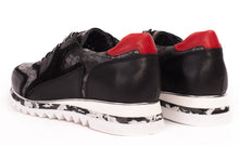 Load image into Gallery viewer, The Cakarta Black Leather Men Sneaker Final Sale!