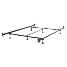 Load image into Gallery viewer, California King Steel Metal Bed Frame with Headboard and Footboard Brackets