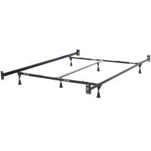 Load image into Gallery viewer, California King Heavy Duty Metal Bed Frame with Headboard Footboard Brackets