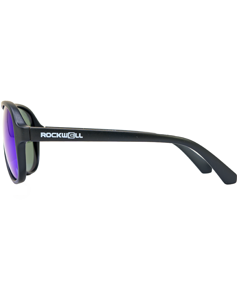 Casino (Black/Blue Mirror Polarized Lens)