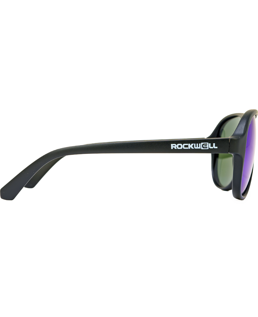 Casino (Black/Blue Mirror Polarized Lens)