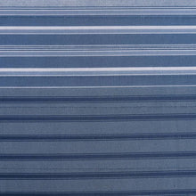 Load image into Gallery viewer, 4 Piece Coastal Blue Navy White Stripes Cotton Daybed Cover Bedding Set