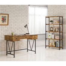 Load image into Gallery viewer, Farmhouse Rustic Home Office 3 Drawer Writing Desk