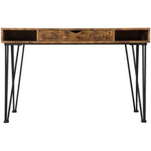 Load image into Gallery viewer, Farmhouse Rustic Home Office 1 Drawer Writing Desk