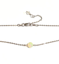 Load image into Gallery viewer, Opal choker necklace