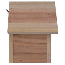 Load image into Gallery viewer, Cedar Wooden A-Frame Birdhouses for Wrens - Easy to Hang