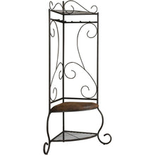 Load image into Gallery viewer, Corner Metal Hall Tree Entryway Coat Rack Upholstered Storage Bench Shoe Rack