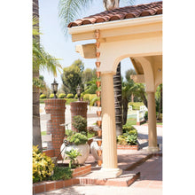 Load image into Gallery viewer, Copper 8.5 Ft Floral Petal Cups Rain Chain