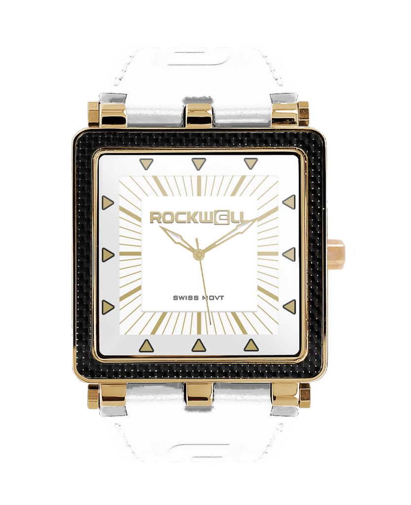 CF Leather (Rose Gold/White) Watch
