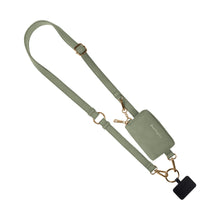 Load image into Gallery viewer, Clip &amp; Go Strap w/Pouch Brushed Vegan Leather
