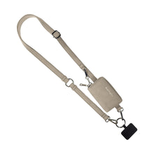 Load image into Gallery viewer, Clip &amp; Go Strap w/Pouch Brushed Vegan Leather