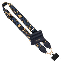 Load image into Gallery viewer, Clip &amp; Go Strap with Pouch - Leopard Collection