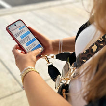 Load image into Gallery viewer, Clip &amp; Go Strap with Pouch - Leopard Collection