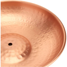 Load image into Gallery viewer, Premium Hand Hammered Copper Rain Chain Basin - 11-inch Diameter
