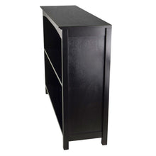 Load image into Gallery viewer, Espresso Sturdy 3 Tier Bookcase Shelf Dresser
