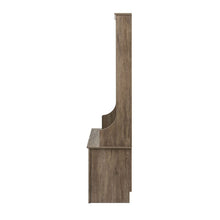 Load image into Gallery viewer, Grey Entryway Hall Tree Shoe Cubbie Coat Rack