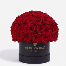 Load image into Gallery viewer, Classic Black Superdome Box | Red Roses