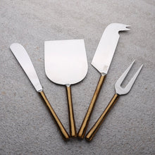 Load image into Gallery viewer, CAMELLIA CHEESE KNIVES 4 PC. SET